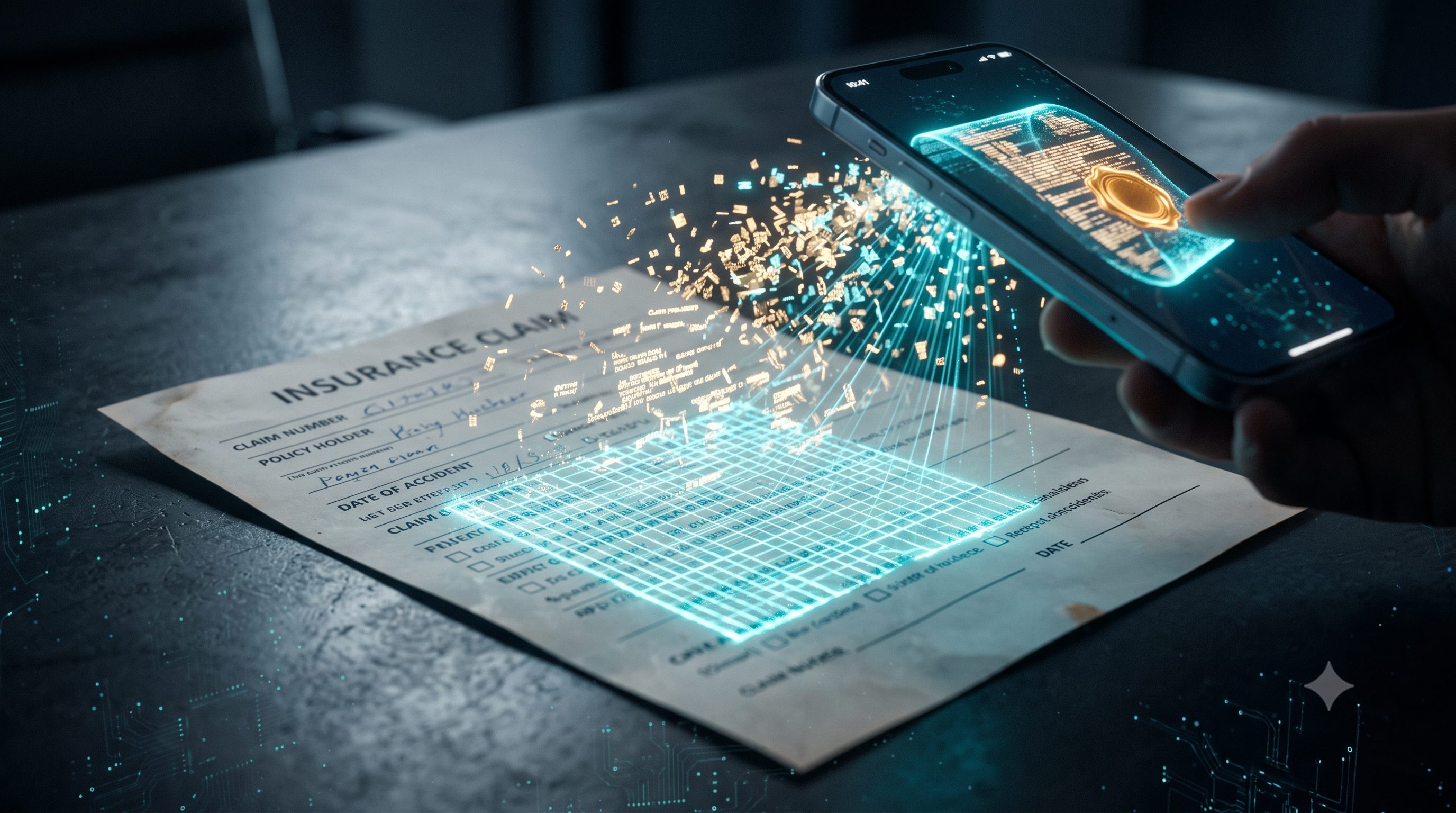 ACORD phone scanning app